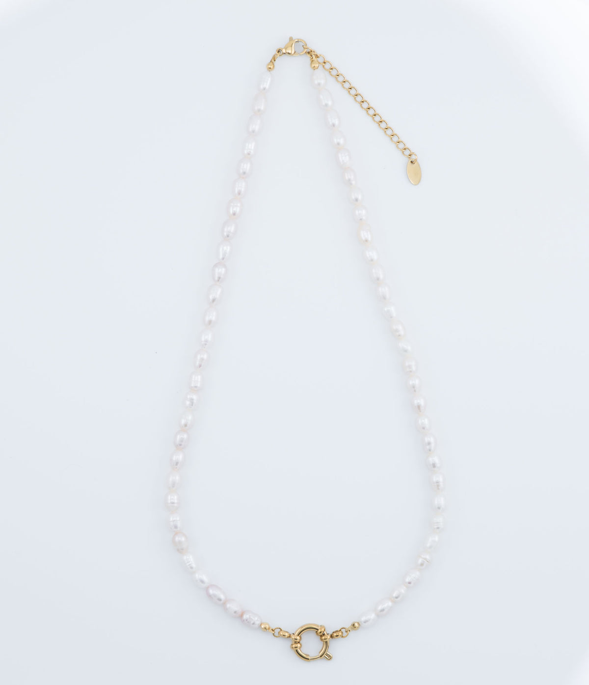 Necklace - Elegant Pearl