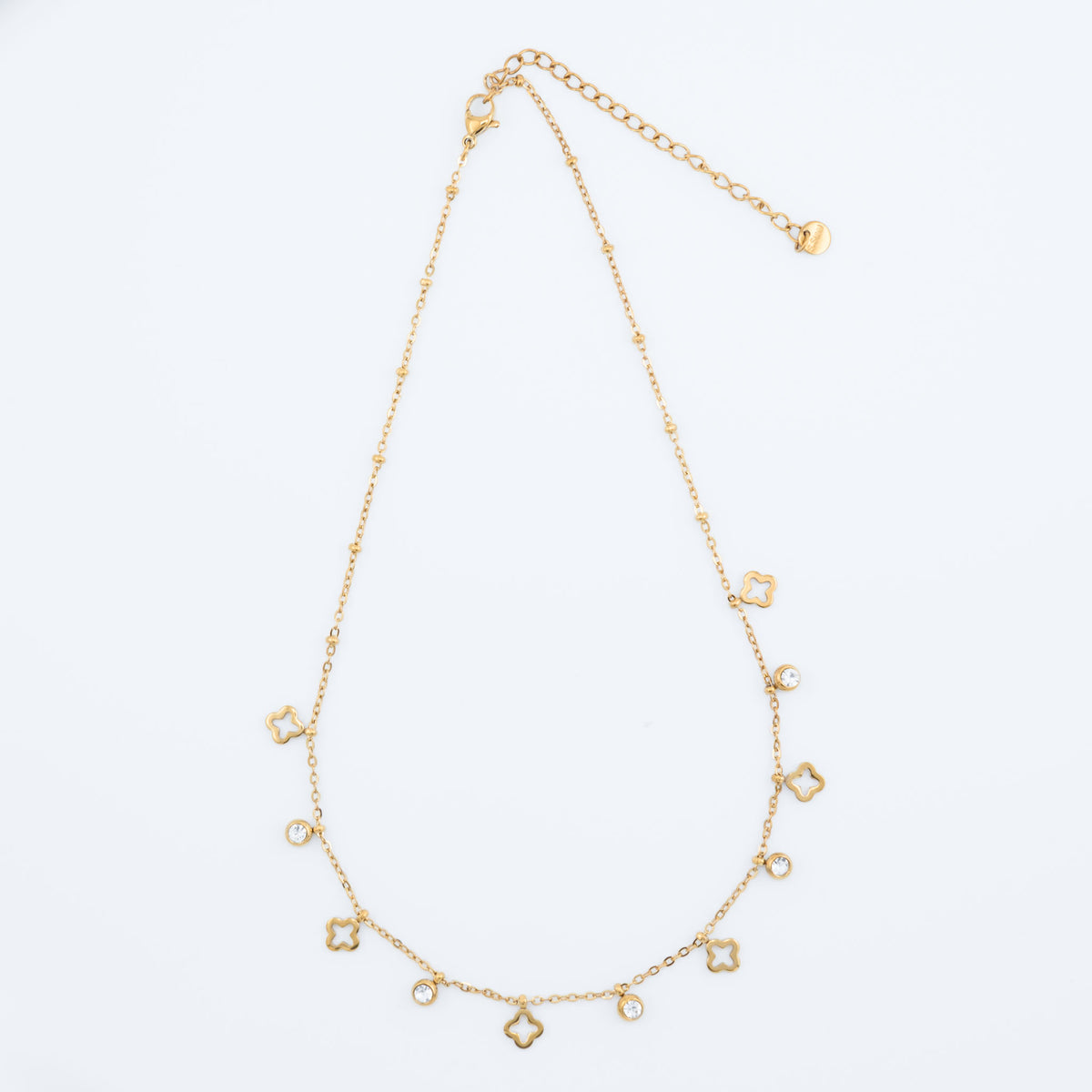 Necklace - Golden Clover