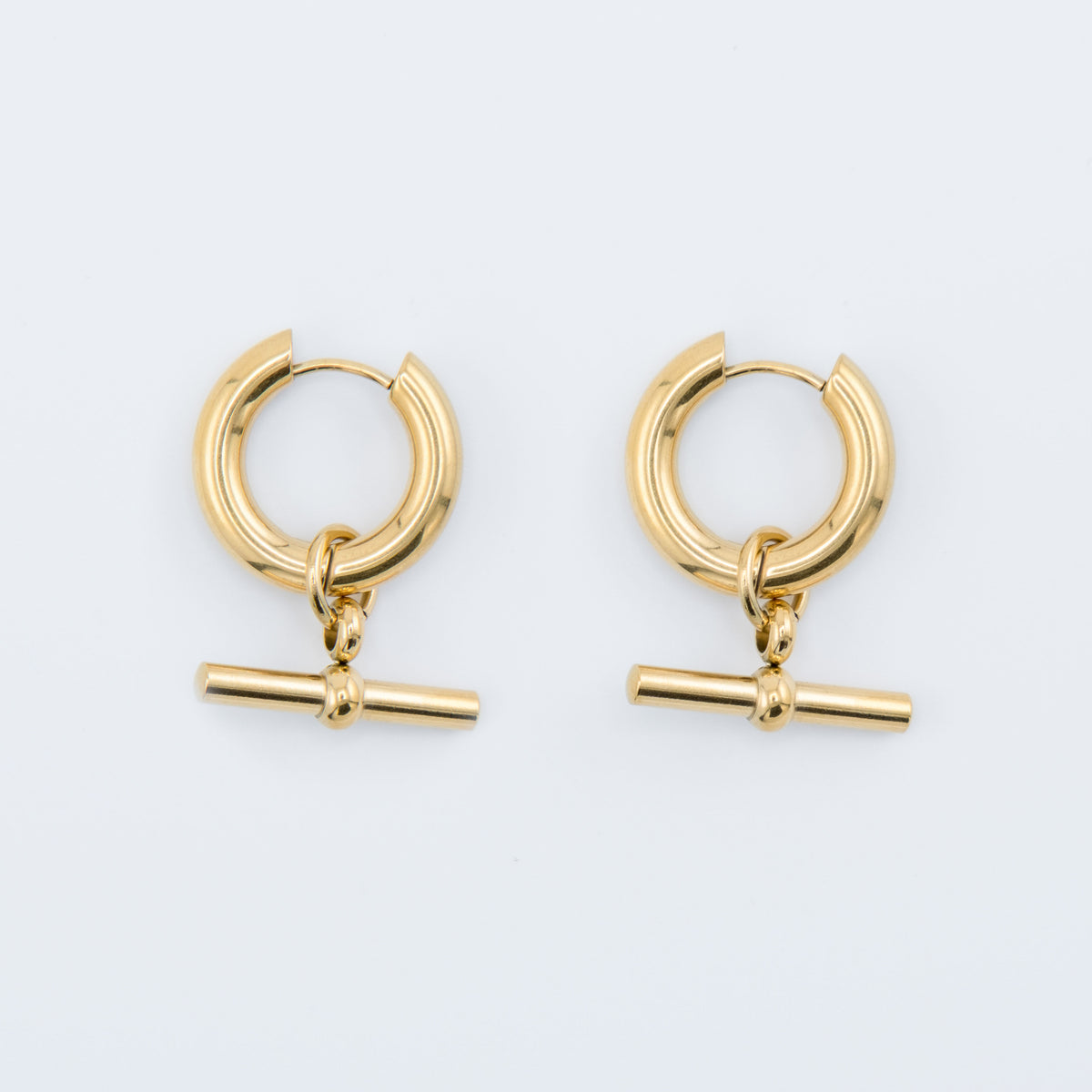 Earring - Modern T-Bar