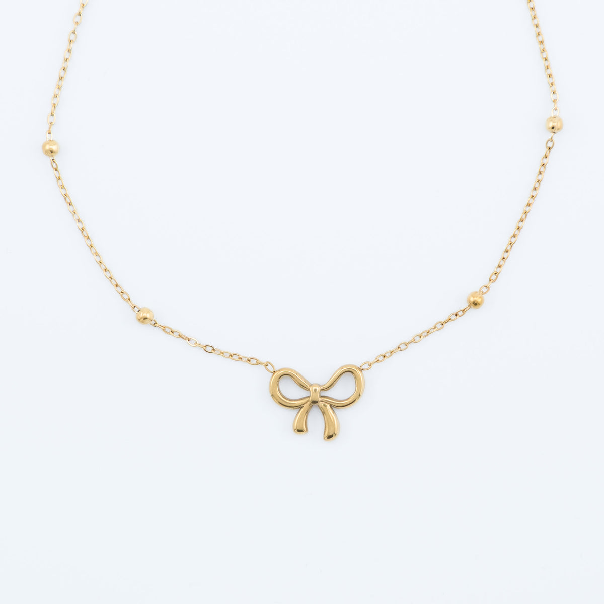 Necklace - Bow Chain