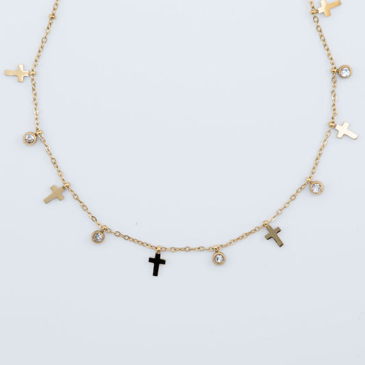 Necklace - Horizon Cross