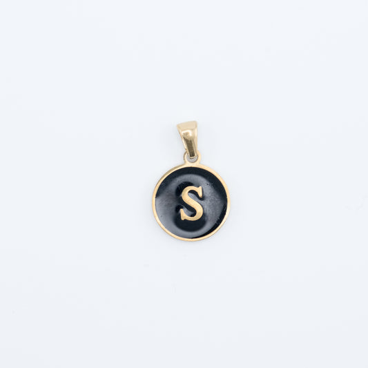 Charm - Black Circle Letters
