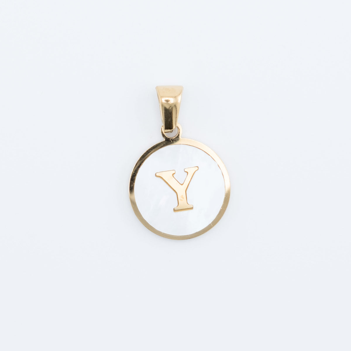 Charm - Ivory Pearl Letter