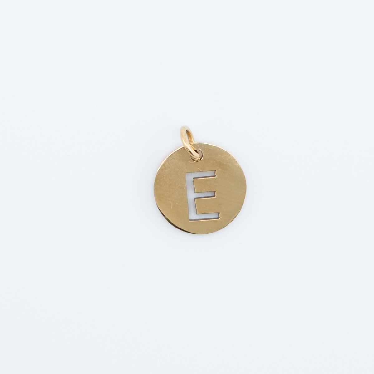 Charm - Gold Cutout Letter