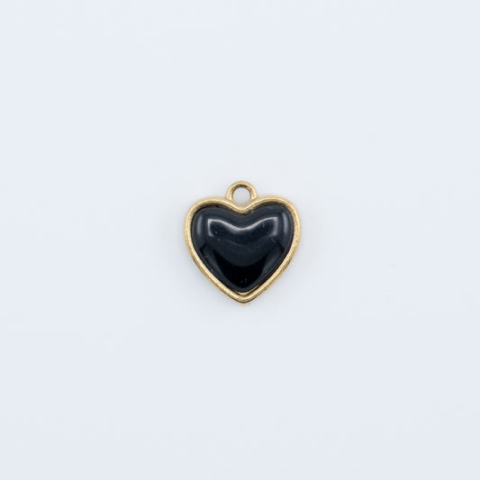 Charm - Black Heart