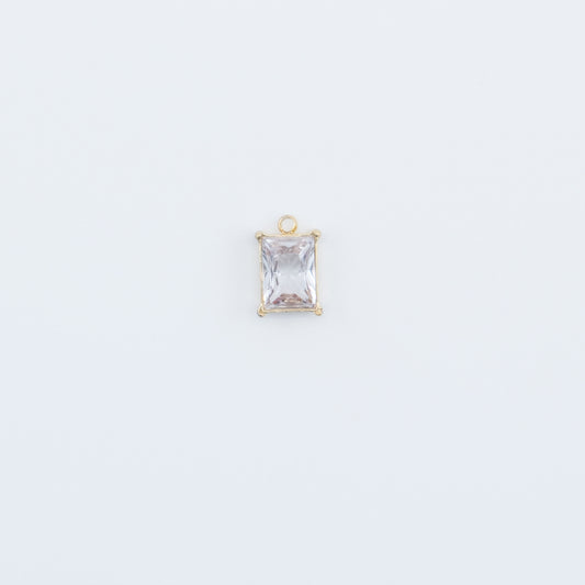 Charm - Rectangular Thick Diamond