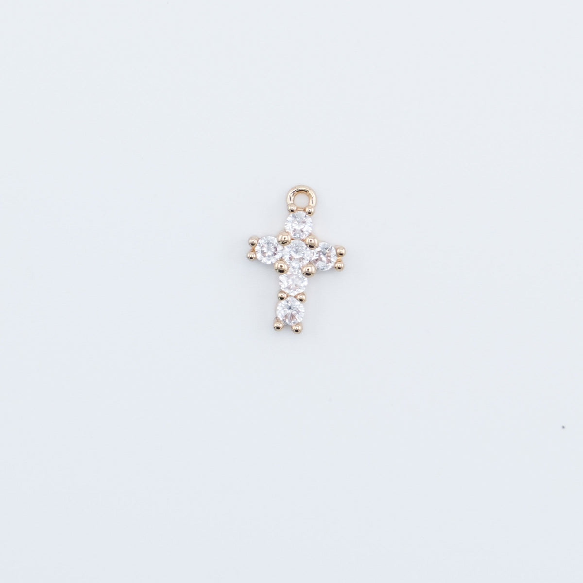 Charm - Small Diamond Cross