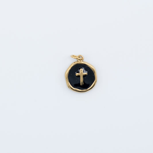 Charm - Black Cross