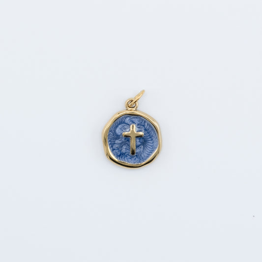 Charm - Blue Cross