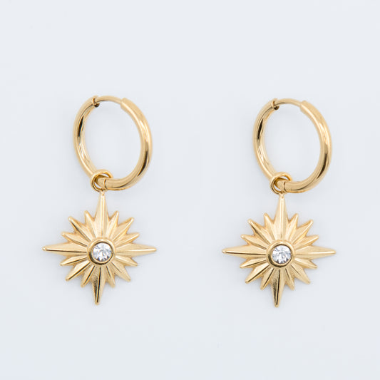 Earring - Northern Star Hoops