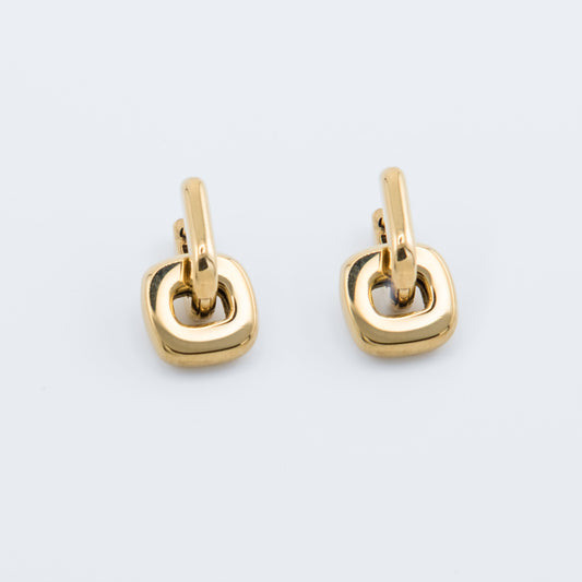 Earring - Linked Hoops