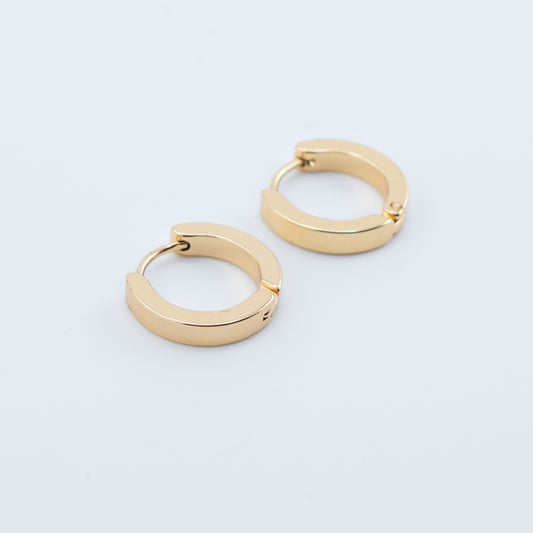 Earring - Midi Minimalist Huggies
